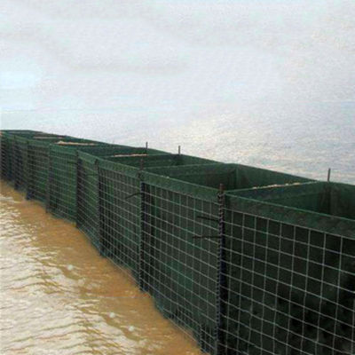 ISO 직류 전기로 자극된 모래 벽 L10m 방어적 장벽 채워진 군 상자