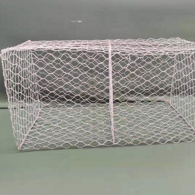 Anticorrosive 2.0mm Hexagonal Gabion Cage Galvanized Woven